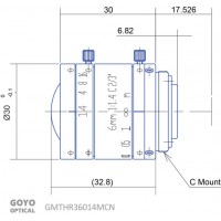 3 MP 2/3" 1.4-16